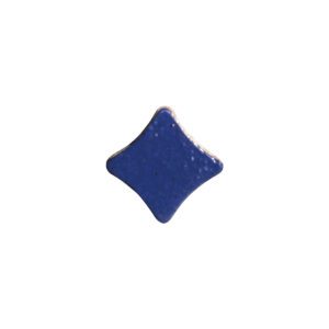 Estrella esmaltada azul – 6 x 4,5 x 1,5